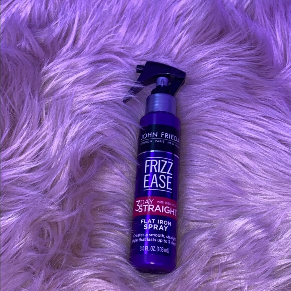 Never used heat protectant for straight hair